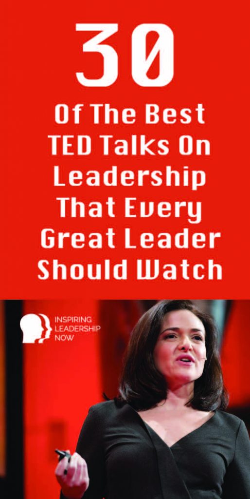 inspiring leadership ted talk